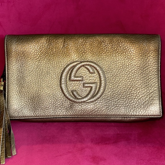 Gucci ombré soho clutch purse - Picture 3 of 16
